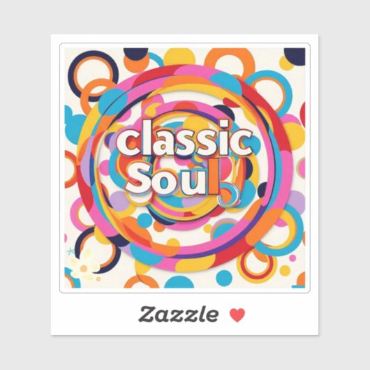 "Harmonie in kleur" Sticker (Vel)