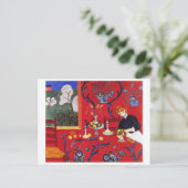Harmonie in rood, Matisse Briefkaart (Staand voorkant)