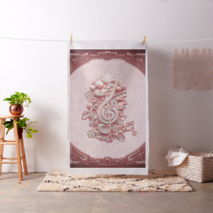 Harmonie in roze, een majestueuze, gestileerde dri stof