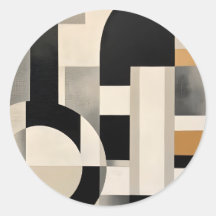 Harmonie in tinten: Abstracte samenstelling van B 