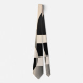 Harmonie in tinten: Abstracte samenstelling van B Stropdas (Voorkant)