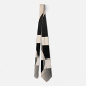 Harmonie in tinten: Abstracte samenstelling van B Stropdas (Achterkant)