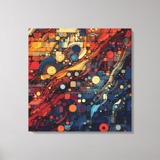Harmonie in verscheidenheid canvas afdruk (Voorkant)