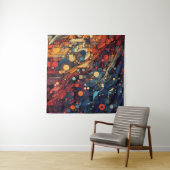 Harmonie in verscheidenheid wandkleed (In situ)