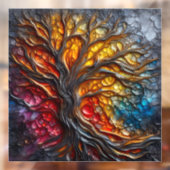 Harmonie in Verval Venster Cling Raamsticker (Vel 2)