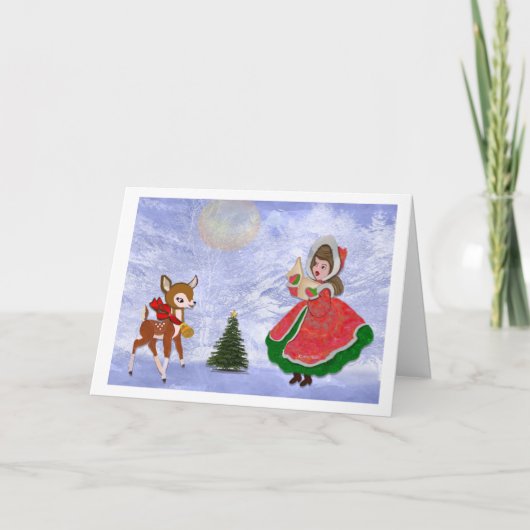 Harmonie noël carte de conception créative de LeeM (Devant)