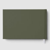 HARMONIE Olive Green Mariage moderne (Verso)