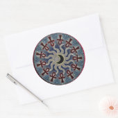 harmonie ronde sticker (Envelop)