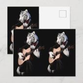 Harmonie Tigre – Conception de Carte Postale Éléga (Devant / Derrière)