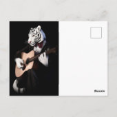 Harmonie Tigre – Conception de Carte Postale Éléga (Dos)