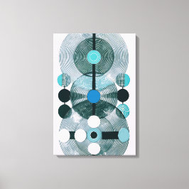 Harmonie van de Crop Circles Canvas Afdruk