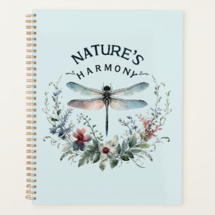 Harmonie van de natuur - Artistieke libel Planner