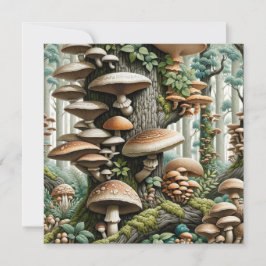 Harmonie van de natuur: Botanisch Naadloos Patroon Kaart