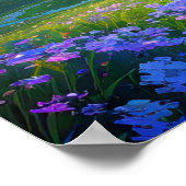 Harmonie van de Natuur, Majestic Green Valley Poster (Hoek)