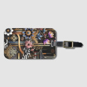 Harmonie van erfgoed en moderniteit bagagelabel (Voorkant (horizontaal))