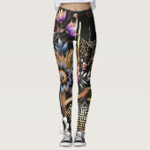 Harmonie van erfgoed en moderniteit leggings (Voorkant)