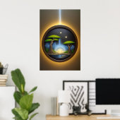 Harmonie van Licht Poster (Thuiskantoor)