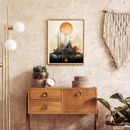 Harmonie van Natuur: Serene Scènes Poster