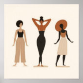 Harmonie van Vrouwen Poster (Voorkant)
