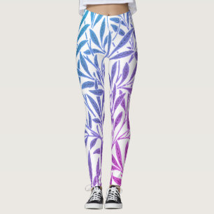 Harmonieuze blauwe en roze kleurencombinatie in De Leggings