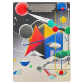 Harmonieuze mix van texturen, gradiënten klembord (Voorkant)