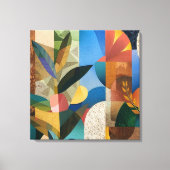 Harmonieuze samenstellingen: Organische vormen en Canvas Afdruk (Voorkant)