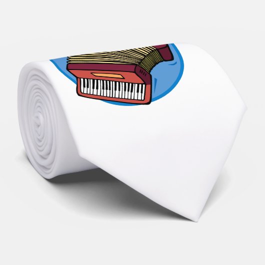 harmonika stropdas (Opgerold)