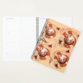 Harmonious Orange Blossom Circles Planner (Display)