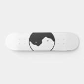 Harmonisatie witte en zwarte katten - Kies achterk Skateboard (Horizontaal)