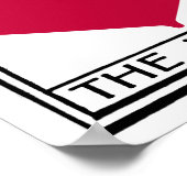 Harmoniseer de wereld poster (Hoek)