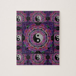 Harmony & Balance Paars Mandala Legpuzzel