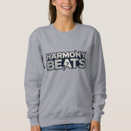 Harmony Beats – Muziek Vibe Tekst Kunst Trui