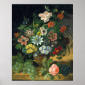 Harmony Bloemen, Fruit, Vlinders Poster (Voorkant)