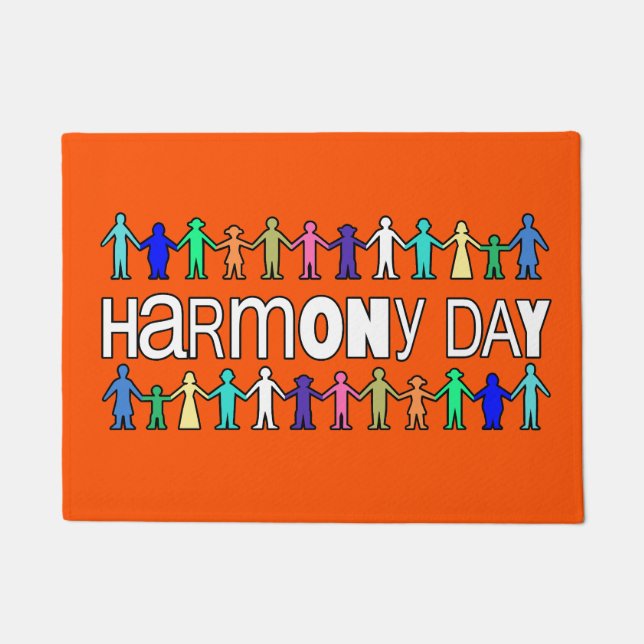 Harmony Day Australia  Deurmat (Voorkant)
