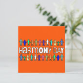 Harmony Day Australia  Kaart (Staand voorkant)