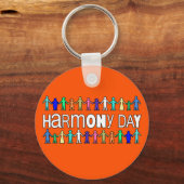 Harmony Day Australia  Sleutelhanger (Achterkant)