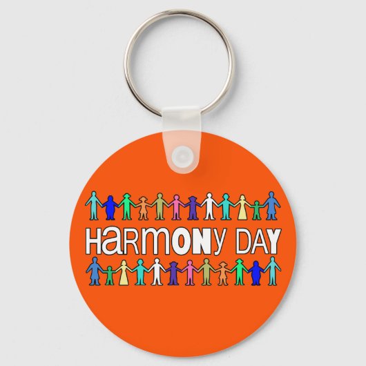 Harmony Day Australia  Sleutelhanger (Achterkant)