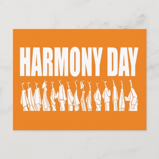 Harmony day, Australië Briefkaart (Voorkant)
