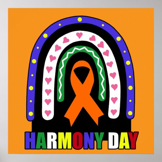 Harmony Day Australië Poster (Voorkant)