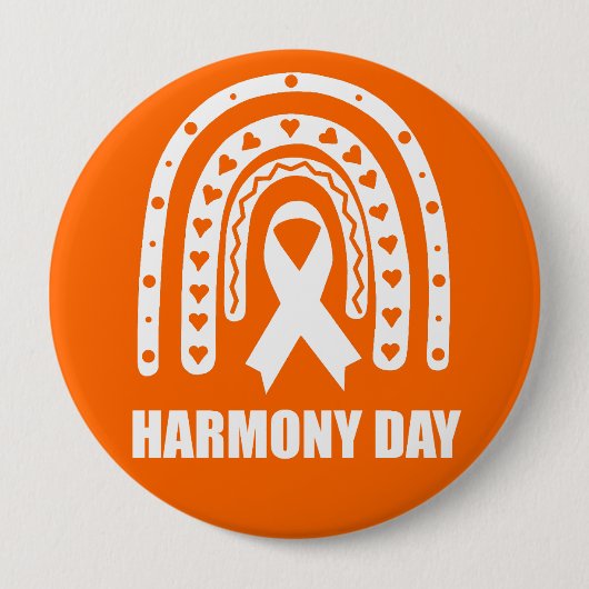 Harmony Day Australië Ronde Button 4,0 Cm (Voorkant)