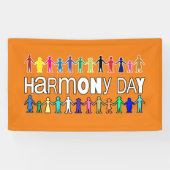 Harmony Day Australië Spandoek (Horizontaal)