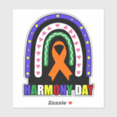 Harmony Day Australië Sticker (Vel)