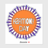Harmony day, Australië Sticker (Vel)