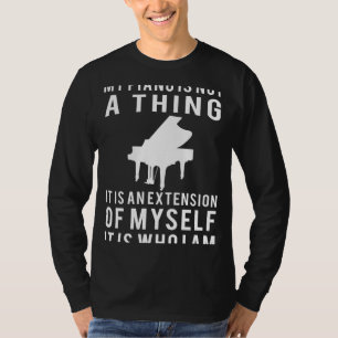 Harmony Defined: Express You met deze Piano Exten T-shirt