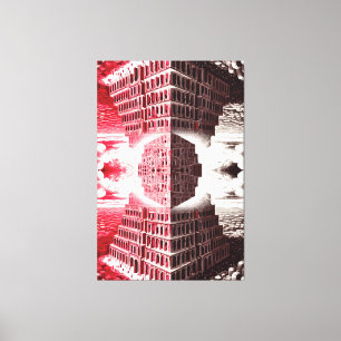 Harmony & Discord: Toren van Babel Canvas Afdruk