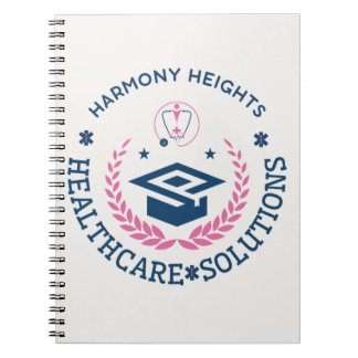 Harmony Heights Healthcare Solutions Company Logo Notitieboek
