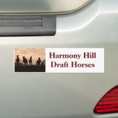 Harmony Hill Bumpersticker (Op auto)