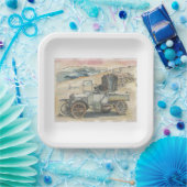 Harmony Hut Papieren Bordje (Feest)