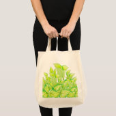 'Harmony in Green' op een Canvas tas (Voorkant (product))