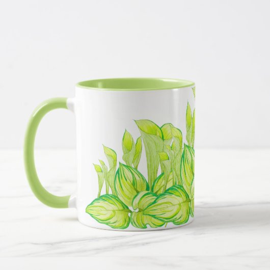 'Harmony in Green' op een Combo-Mok Mok (Links)